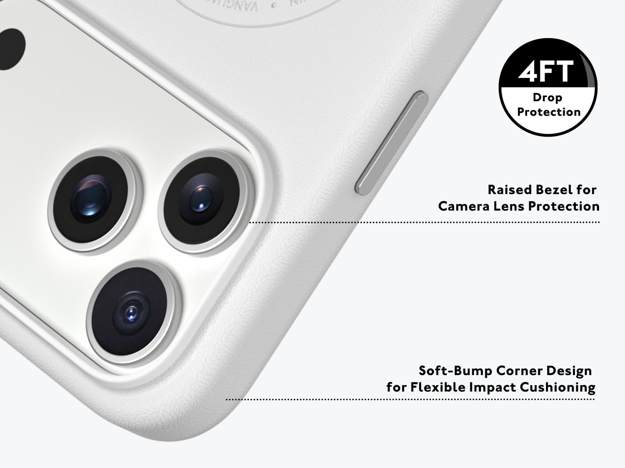 Case iPhone 18 Pro Max 17 Pro Max - Velax Case White | Youngkit