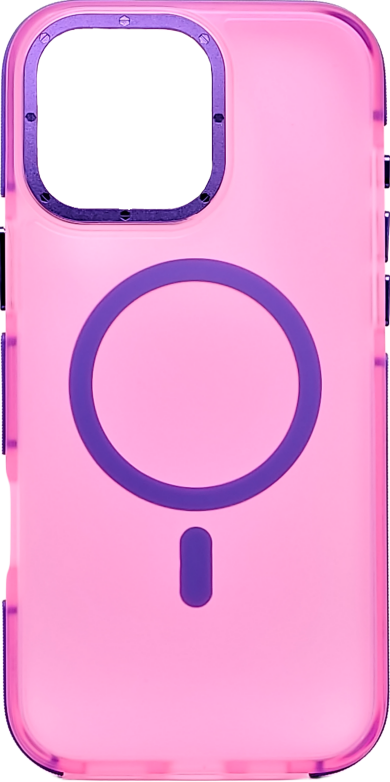 Case iPhone 16 Pro Max - Magsafe Rosa Reforzado Mate | ELITE CASE