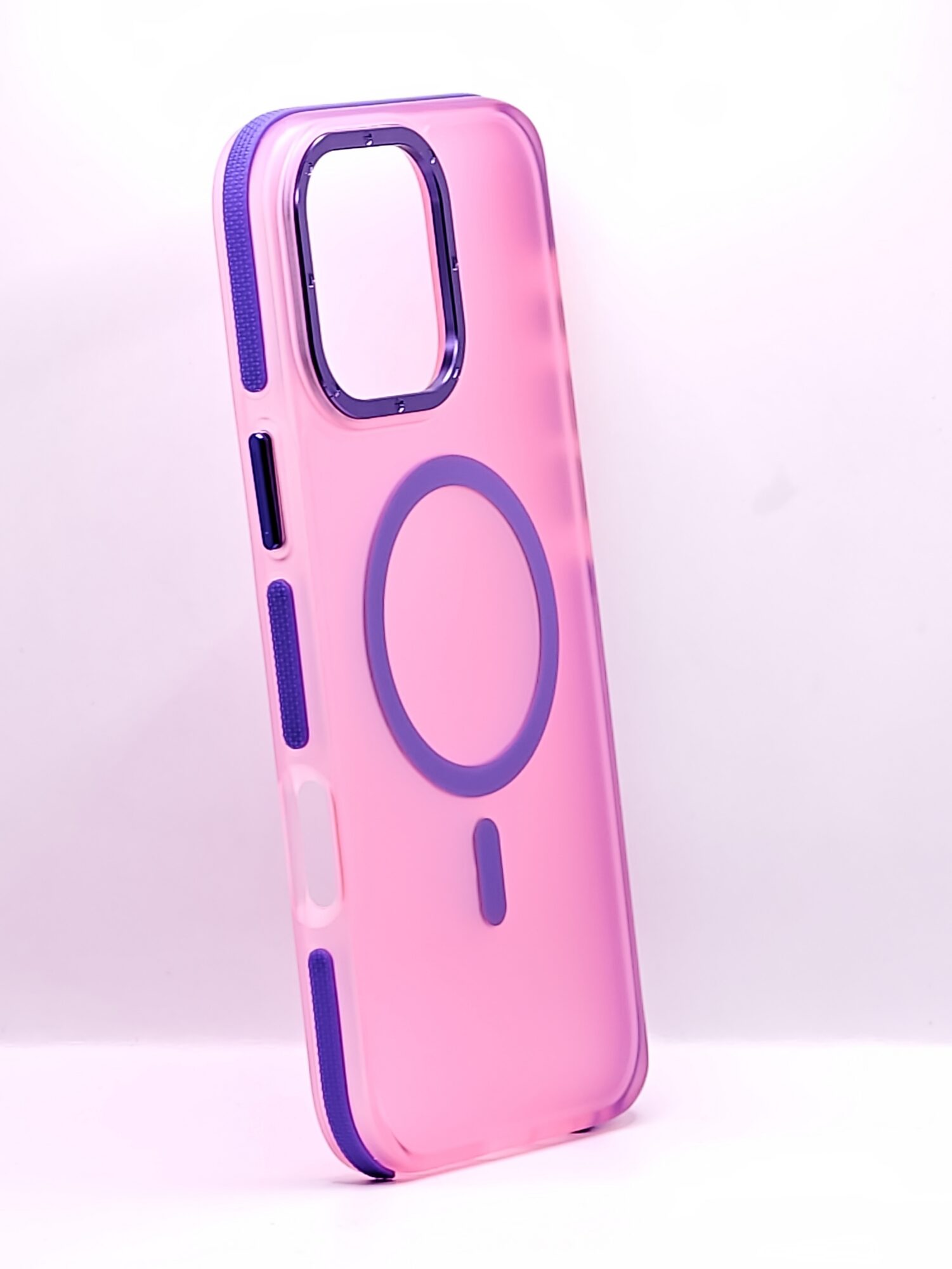 Case iPhone 16 Pro Max - Magsafe Rosa Reforzado Mate | ELITE CASE