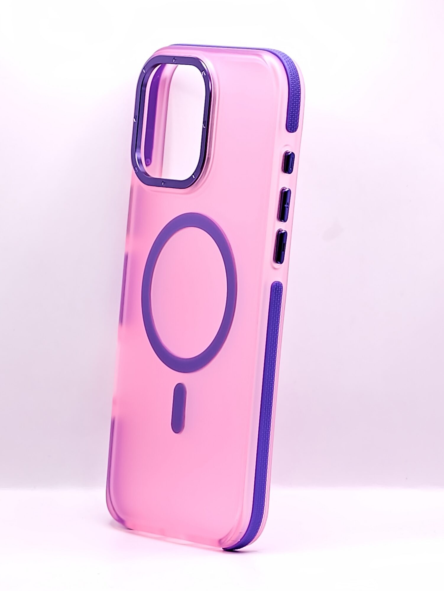 Case iPhone 16 Pro Max - Magsafe Rosa Reforzado Mate | ELITE CASE