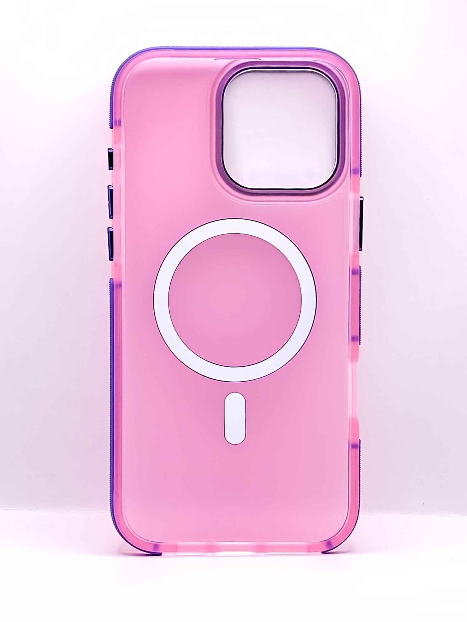 Case iPhone 16 Pro Max - Magsafe Rosa Reforzado Mate | ELITE CASE