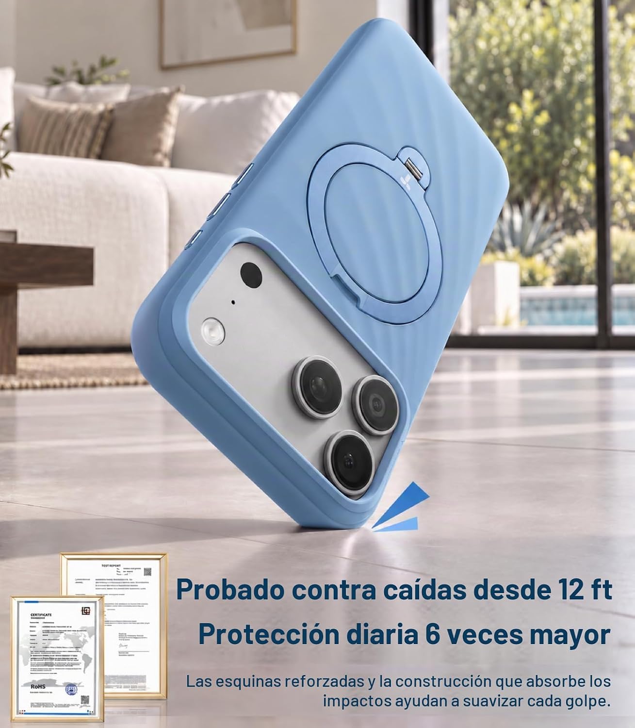 CASE-IPHONE-18-PRO-MAX-TORRAS-Q3-WIND-BLUE8 Case iPhone 18 Pro Max 17 Pro Max - Ostand Q3 Silicone Wind Limited Magsafe Frost Harbour | Torras