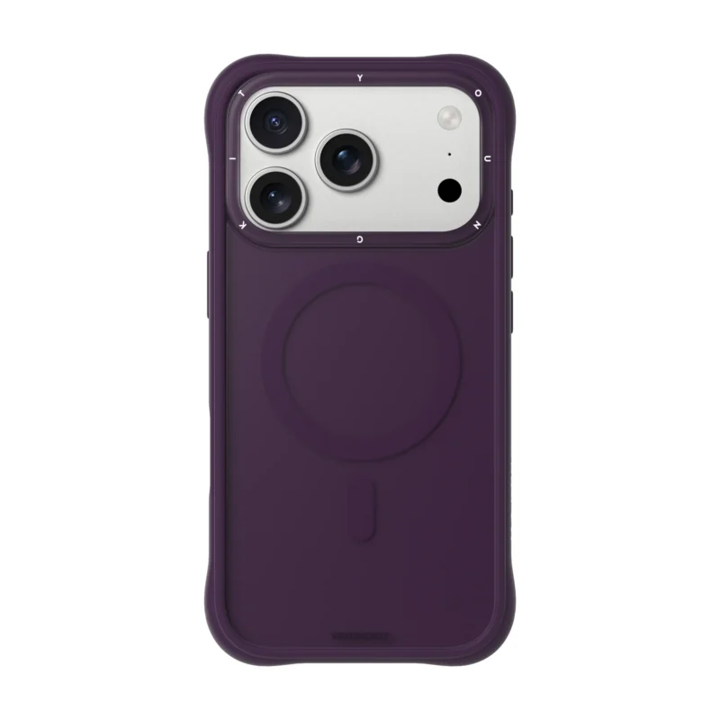 Case iPhone 18 Pro Max 17 Pro Max - Removable Macarons Silicone Blackberry | Youngkit