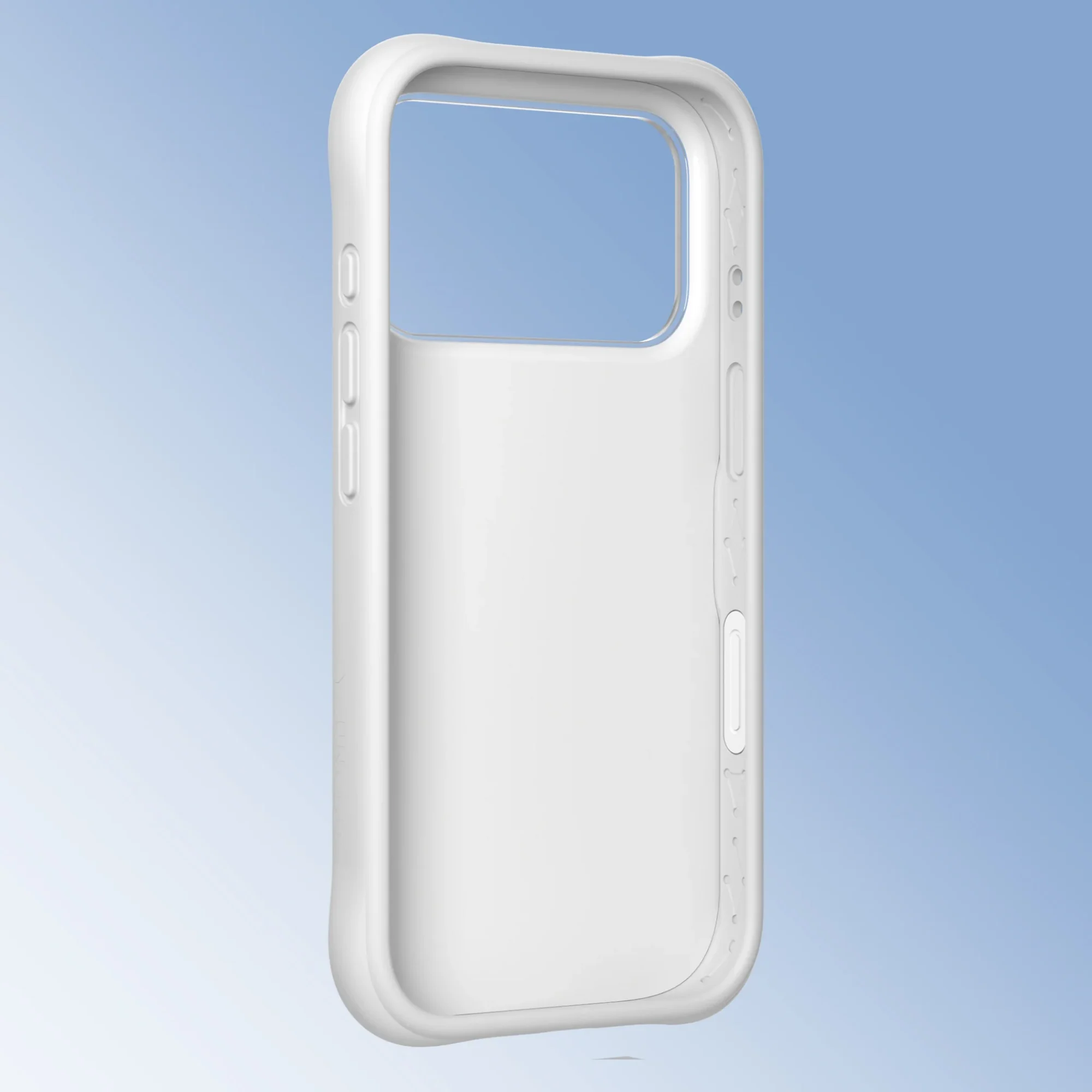 Case iPhone 18 Pro Max 17 Pro Max - Removable Macarons Silicone White | Youngkit