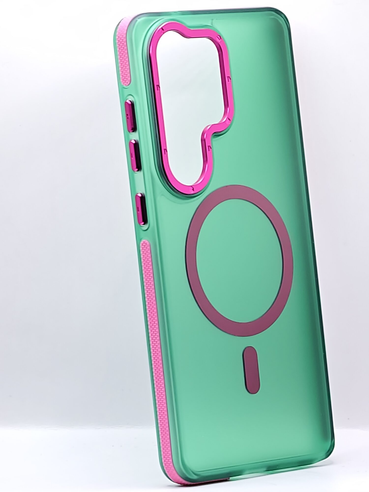 CASE-SAMSUNG-ULTRA-REFORZADO-VERDE-MATE2 Case Samsung S26 Ultra - Magsafe Verde Reforzado Mate | ELITE CASE