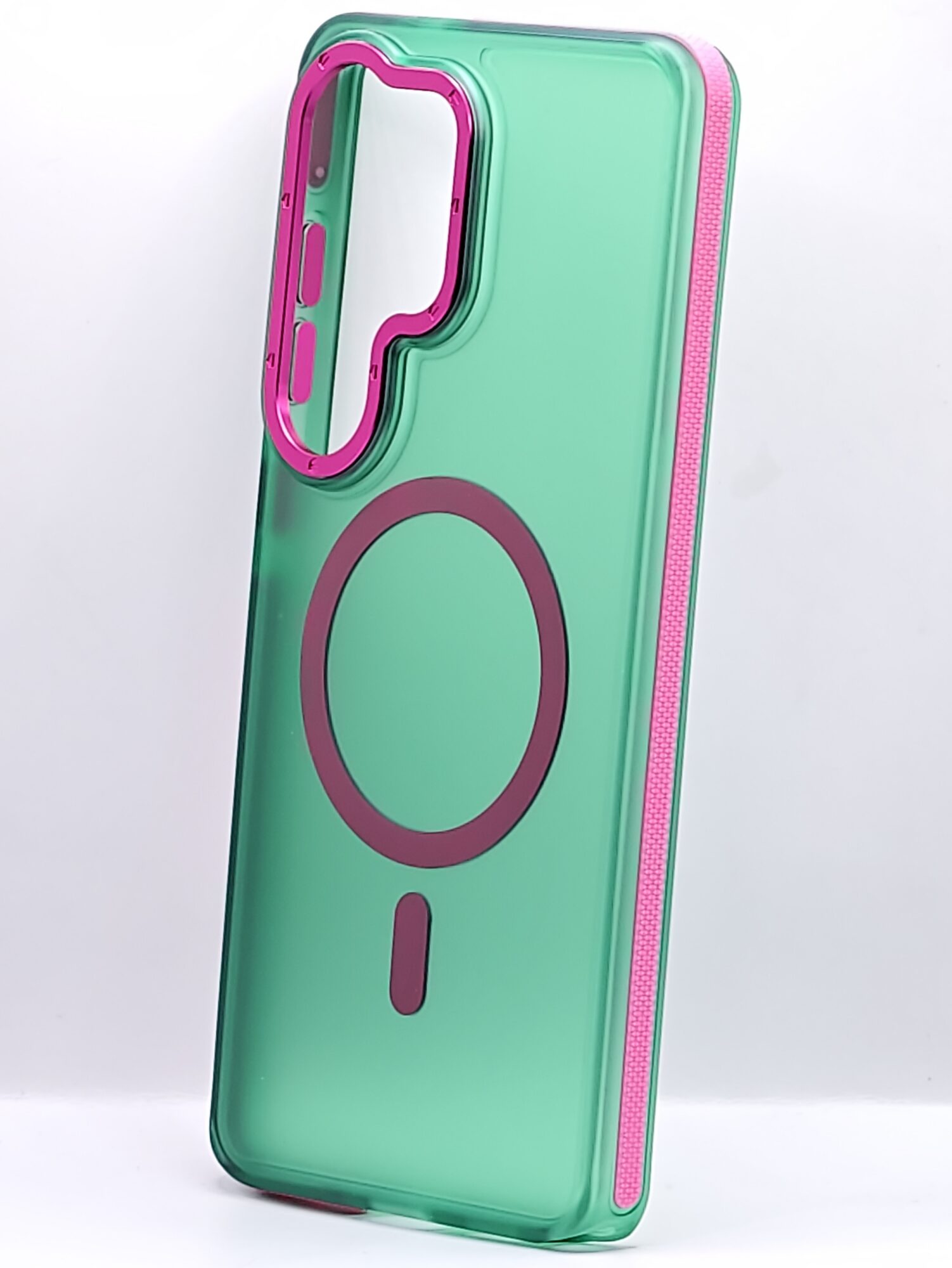 CASE-SAMSUNG-ULTRA-REFORZADO-VERDE-MATE3 Case Samsung S26 Ultra - Magsafe Verde Reforzado Mate | ELITE CASE